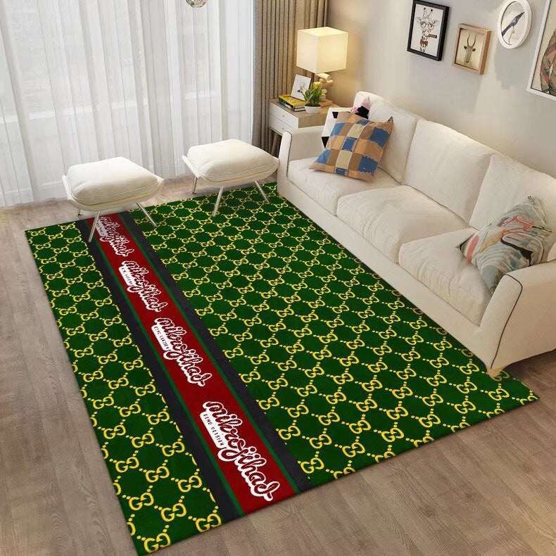ラシックロゴの高級カーペット